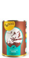 Hund Hundefutter Nassfutter RyDog Vitalmenü Huhn 200g 6 Stück Anifit